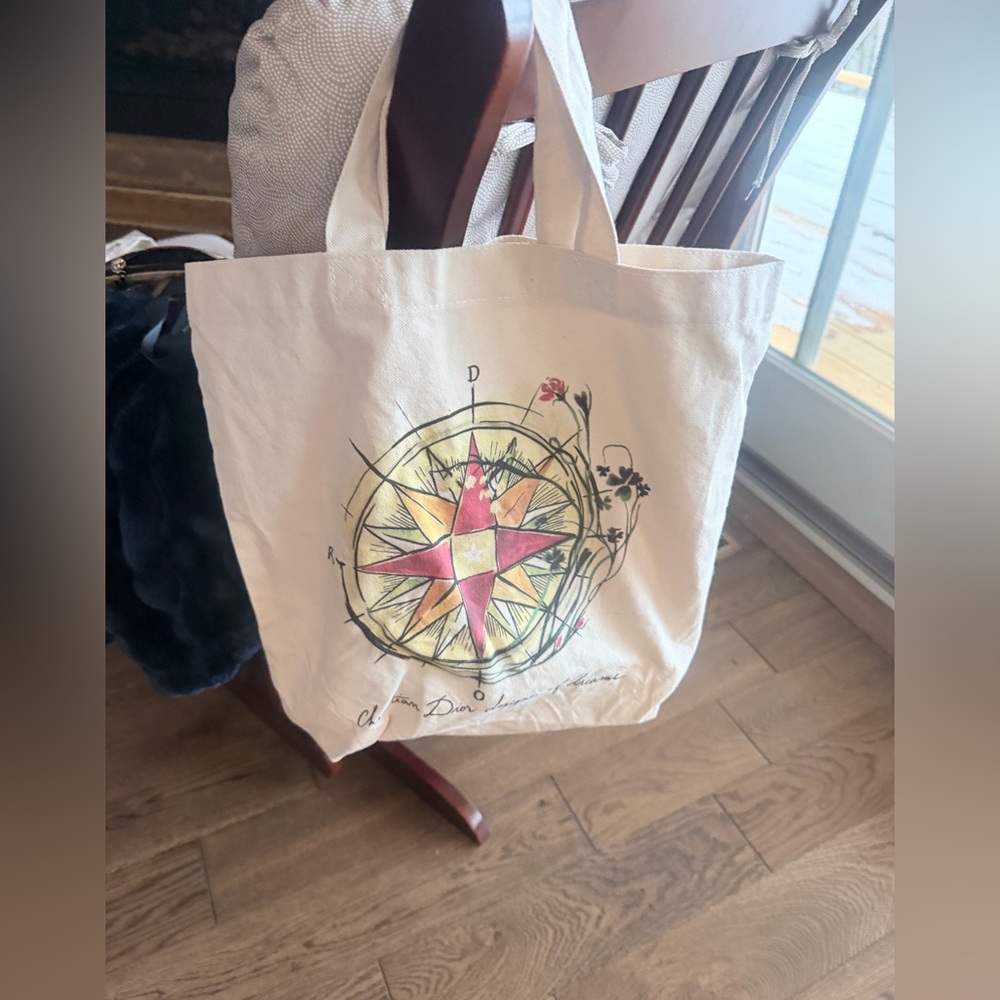 Christian Dior Around the World tote bag limited edition item.